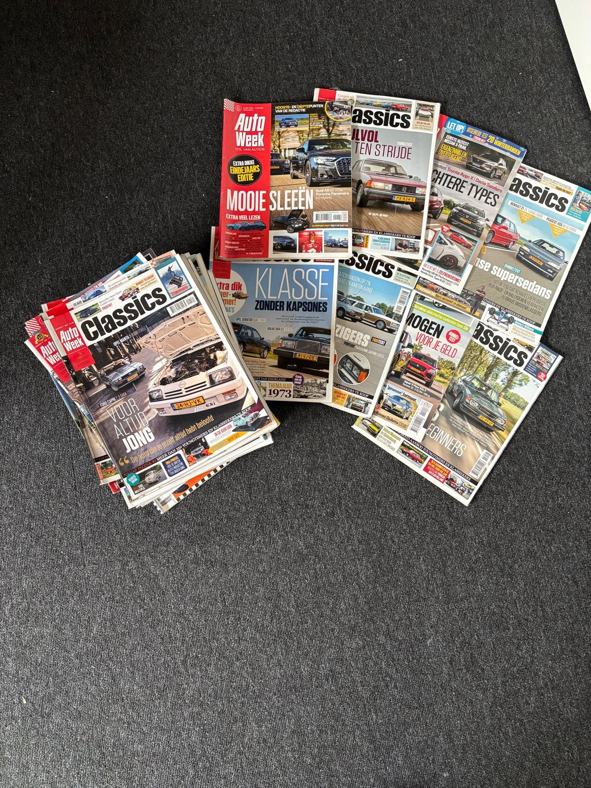 Collectie AutoWeek en Classics tijdschriften, Ophalen, Gelezen, Algemeen