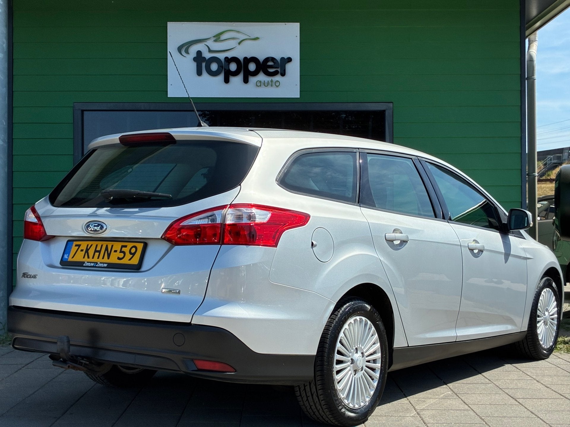 Ford Focus Wagon 1.0 EcoBoost Trend|1e Eigenaar|Airco|Elektr, Auto's, Euro 5, 101 pk, Gebruikt, Origineel Nederlands