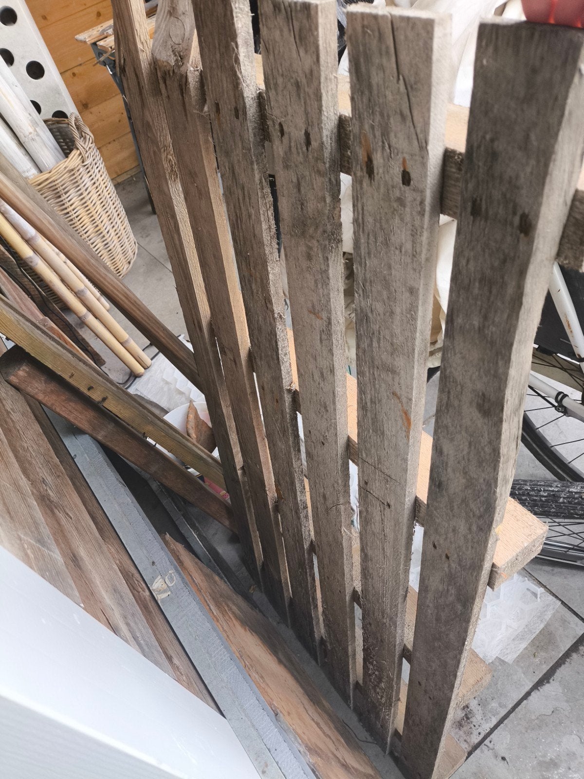 Gratis pallet, Ophalen, Gebruikt, Minder dan 200 cm, Vuren