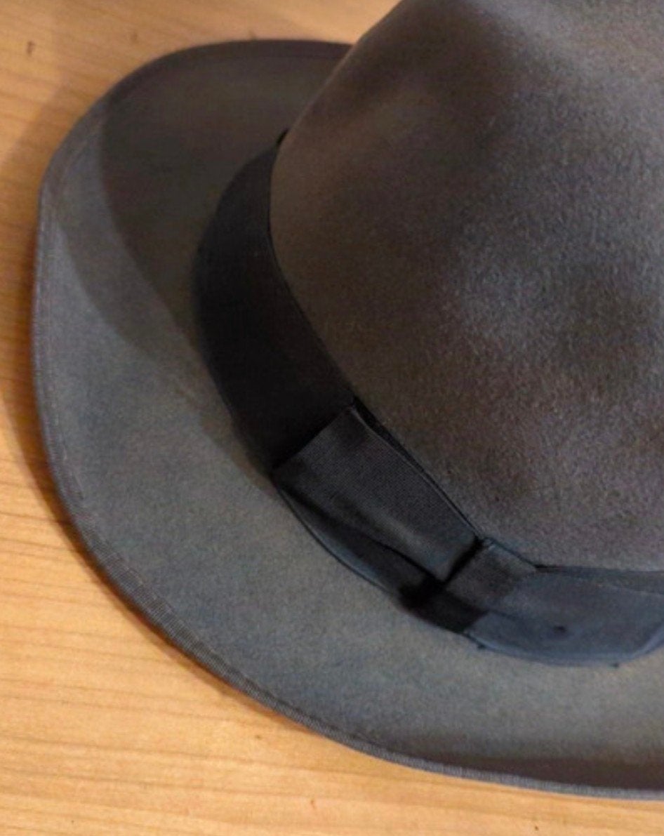 Vintage Borsalino Hoed – Qualità Suprema, Alessandria Italia, Verzenden, Gedragen, One size fits all, Hoed