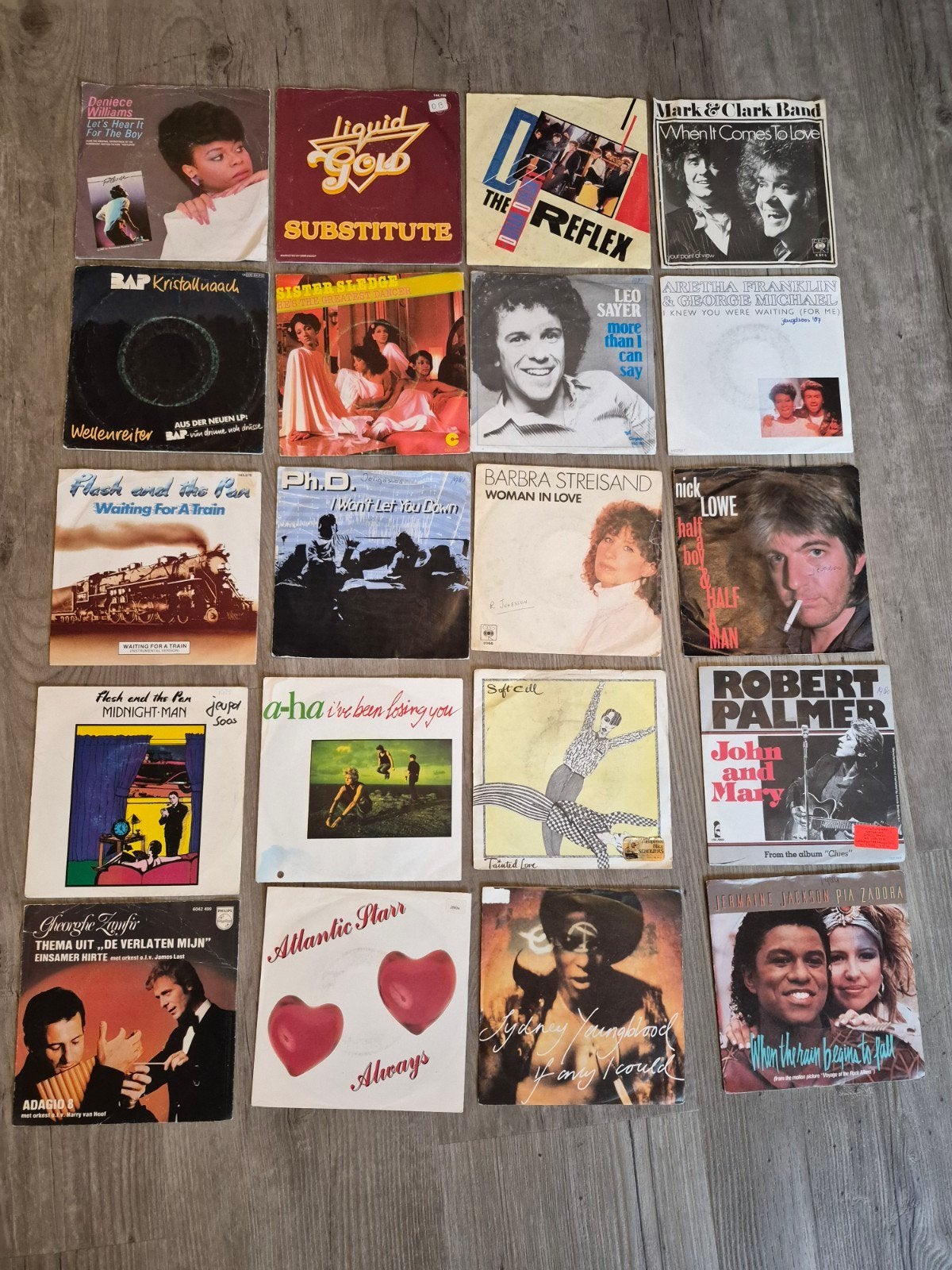 45 toeren singles uit de jaren '70, '80 en '90, Cd's en Dvd's, Vinyl Singles, Ophalen, Gebruikt, 7 inch, Single