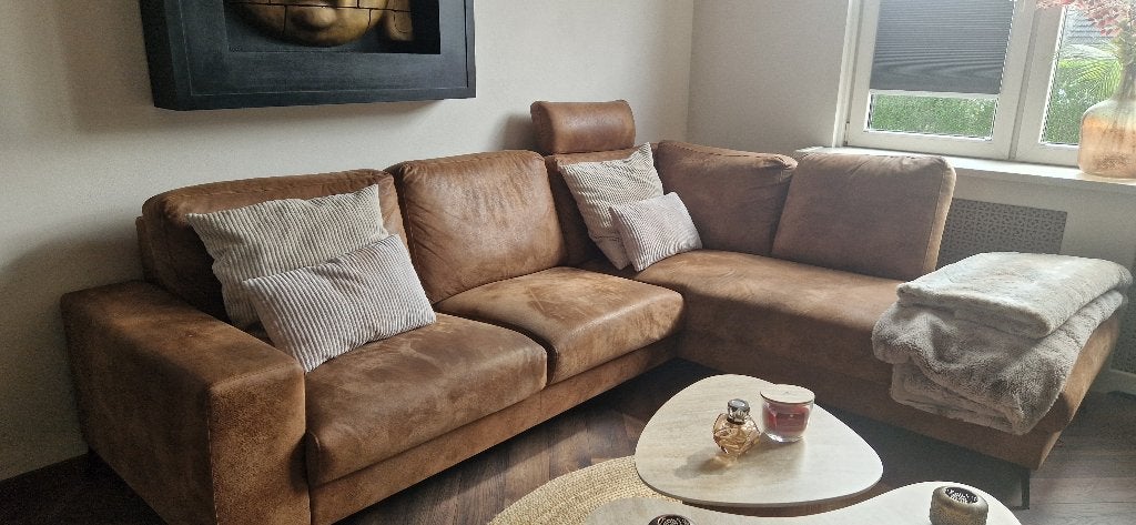 Hoekbank, Huis en Inrichting, Banken | Bankstellen, Ophalen, 250 tot 300 cm, Gebruikt, Hoekbank