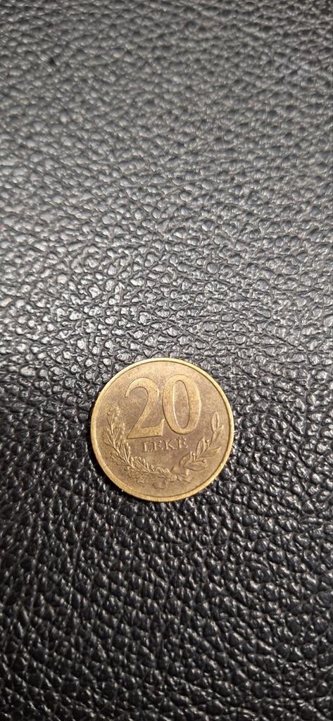 2#    Albanië 20 lek 2020, Ophalen of Verzenden, Overige landen