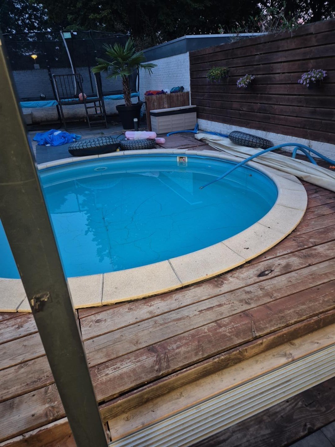 GRATIS Douglas vlonderplanken 185x28mm - diverse lengtes, Ophalen, Gebruikt, Vloerdelen of -planken, 10 m² of meer