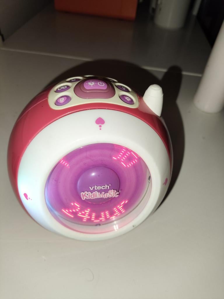 VTech KidiMusic Muziekspeler & Wekker Roze, Ophalen of Verzenden, Gebruikt, 6 jaar of ouder