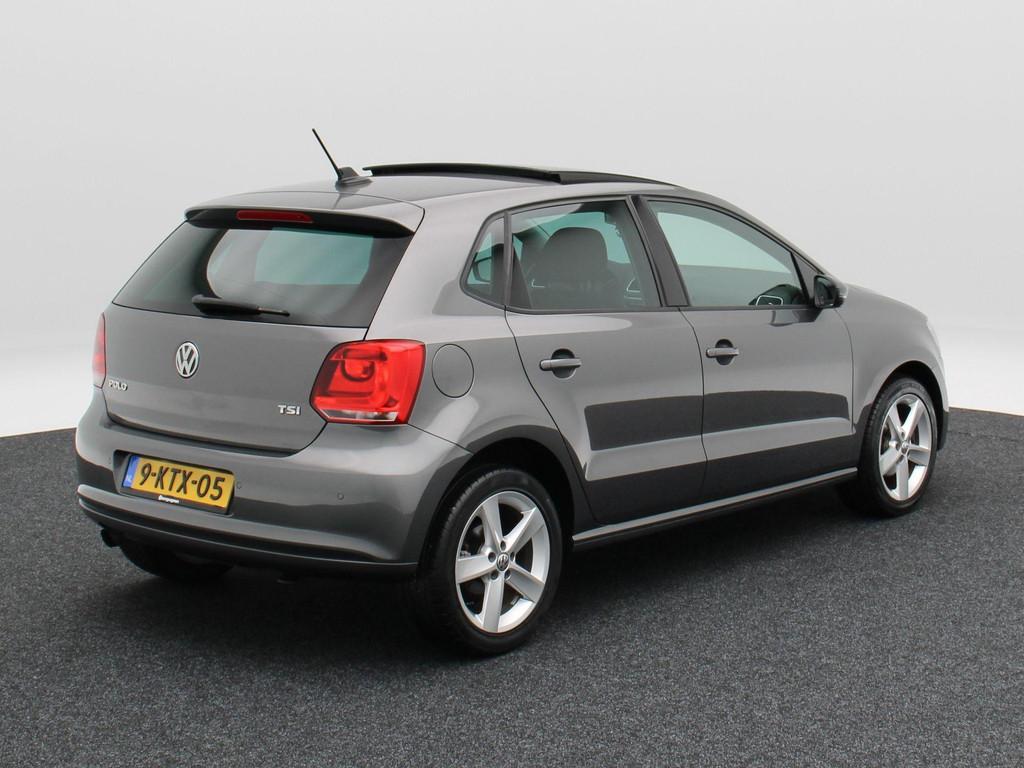 Volkswagen Polo 1.2 TSi Automaat Highline Edition | Panorama, Auto's, Volkswagen, Euro 5, Zwart, 4 cilinders, Origineel Nederlands