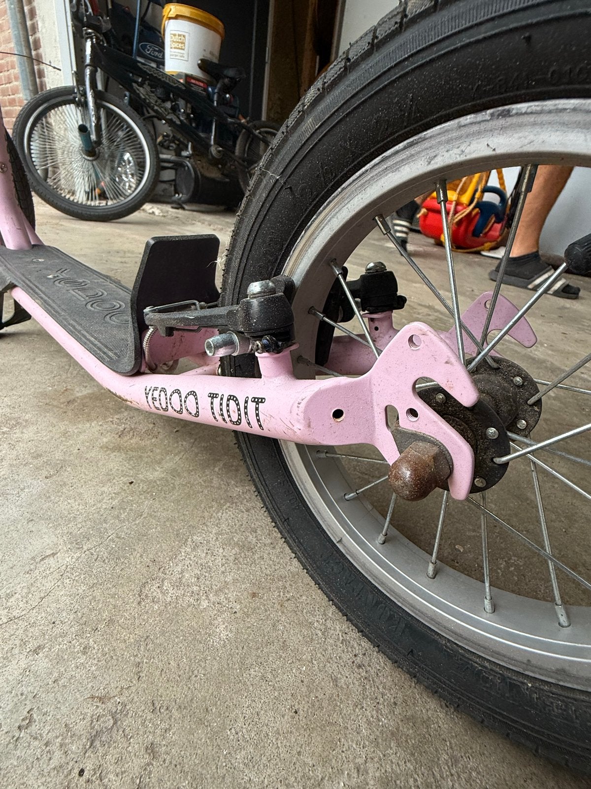 Roze Yedoo Tidit step, Ophalen, Gebruikt, Gewone step