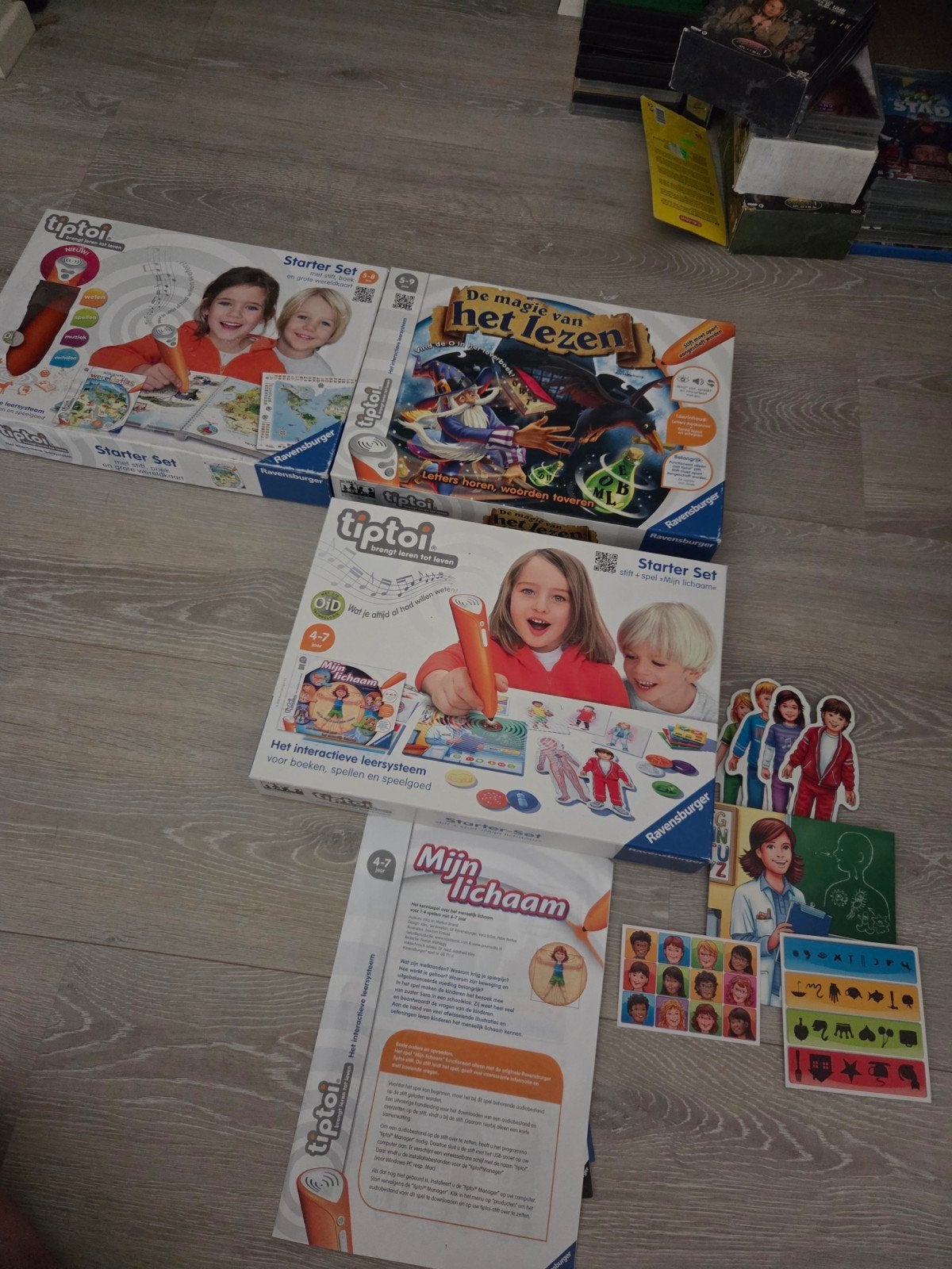 Tiptoi - 2x starter set + spel, Kinderen en Baby's, Ophalen of Verzenden, Gebruikt