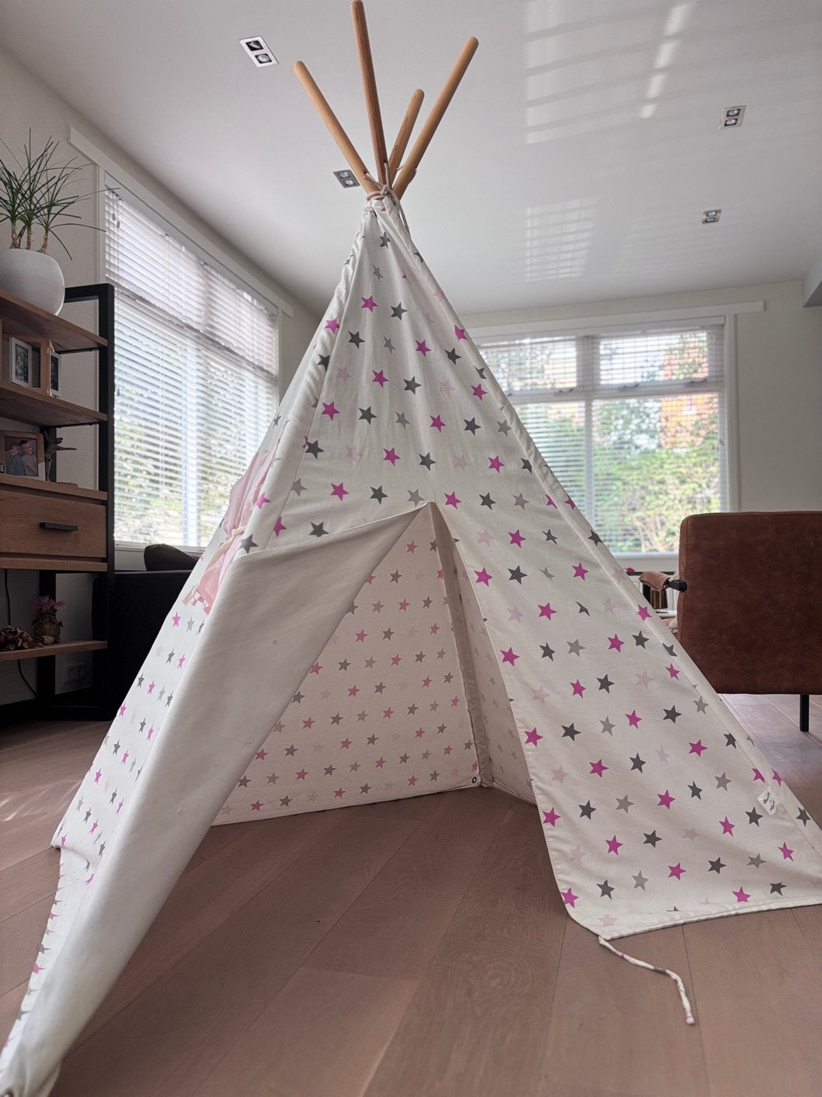 Bandits and Angels tipi tent met sterrenprint, Ophalen, Gebruikt