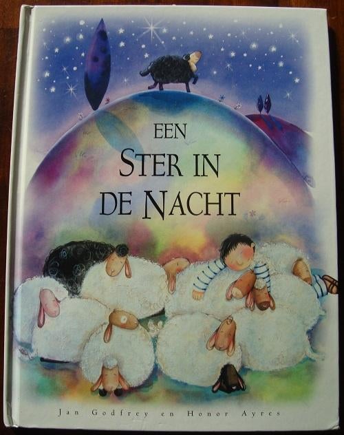 Een ster in de nacht - Jan Godfrey & Honor Ayres - hc, Boeken, Kinderboeken | Kleuters, Zo goed als nieuw, Fictie algemeen, Ophalen of Verzenden