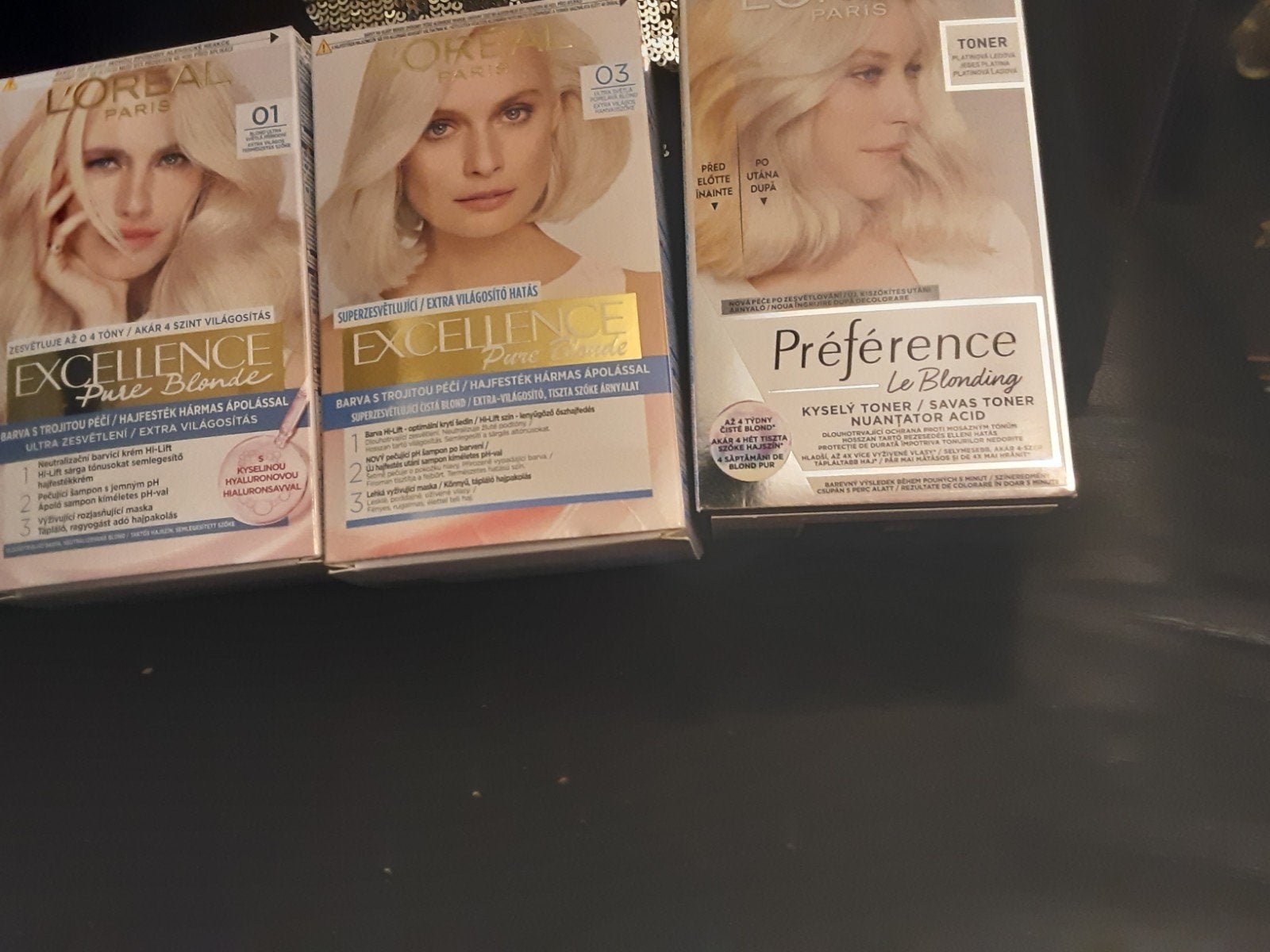 L'Oréal Excellence Pure Blonde & Préférence Toner, Ophalen of Verzenden, Nieuw, Haarverzorger of -hersteller