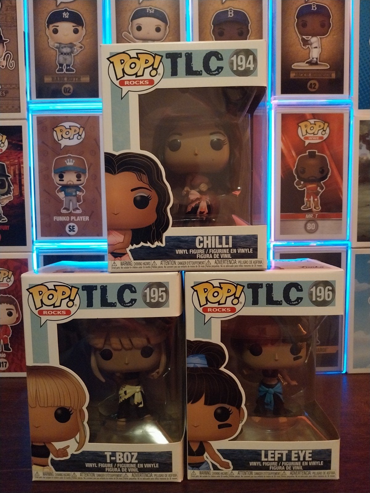 Funko Pop Rocks TLC Waterfalls: Chilli, T-Boz & Left Eye, Verzamelen, Ophalen of Verzenden, Zo goed als nieuw