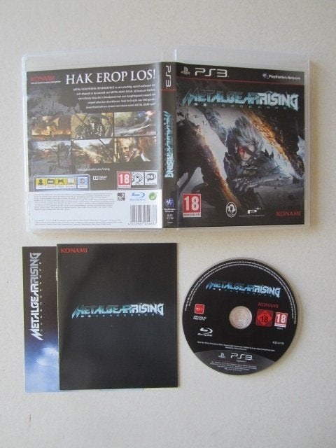 PS3 * Metal Gear Solid Rising * Playstation 3, Spelcomputers en Games, Avontuur en Actie, Vanaf 18 jaar, 1 speler, Nieuw