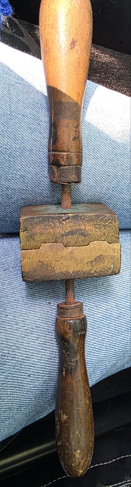 Antieke kogel gietmal, Ophalen of Verzenden