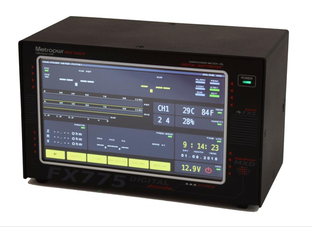 GEZOCHT: MetroPwr SWR meter type 775 met 3 of 5 kW coupler, Ophalen