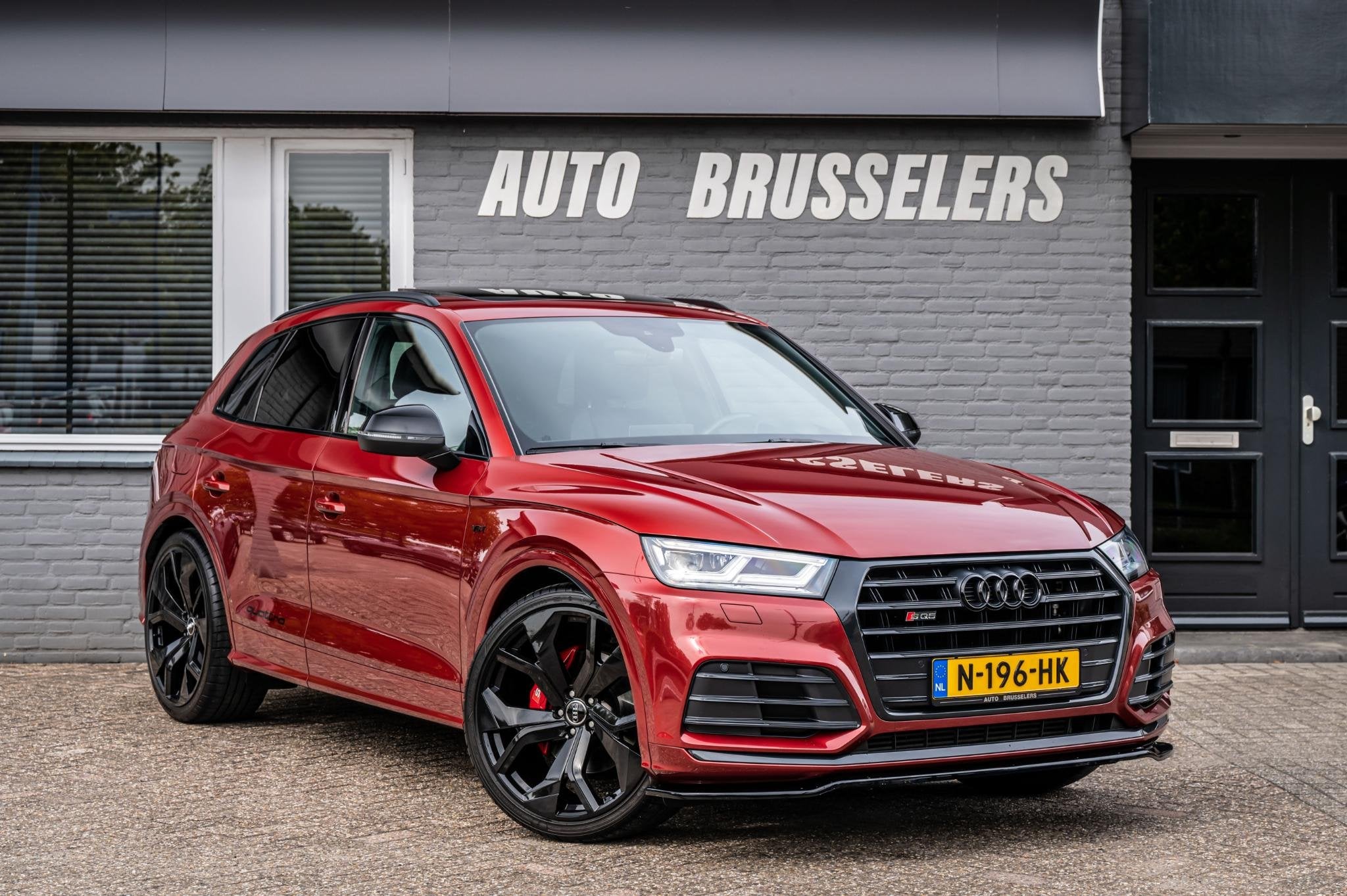 Audi SQ5 3.0 TFSI V6 quattro Pro Line Plus 22"LM Luchtver. p, Auto's, Automaat, Gebruikt, 2995 cc, Leder