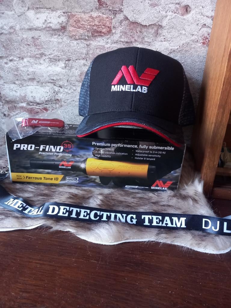 Pinpointer Minelab Profind 35 nieuw met toebehoren  nieuw, Ophalen of Verzenden, Nieuw