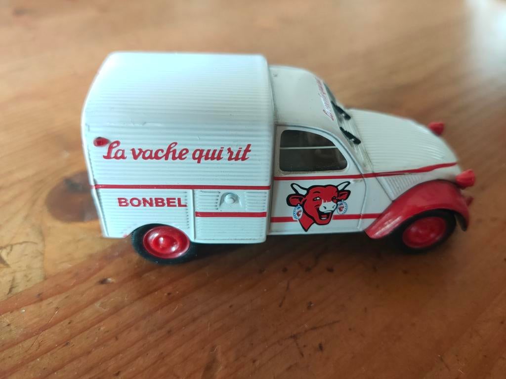 Citroën 2CV Azu 1:43 Norev nr51, Hobby en Vrije tijd, Modelauto's | 1:43, Ophalen of Verzenden, Gebruikt, Auto, Norev