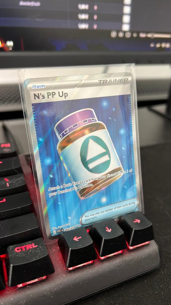 N's PP Up (ASC 262), Ophalen of Verzenden, Zo goed als nieuw, Losse kaart, Foil