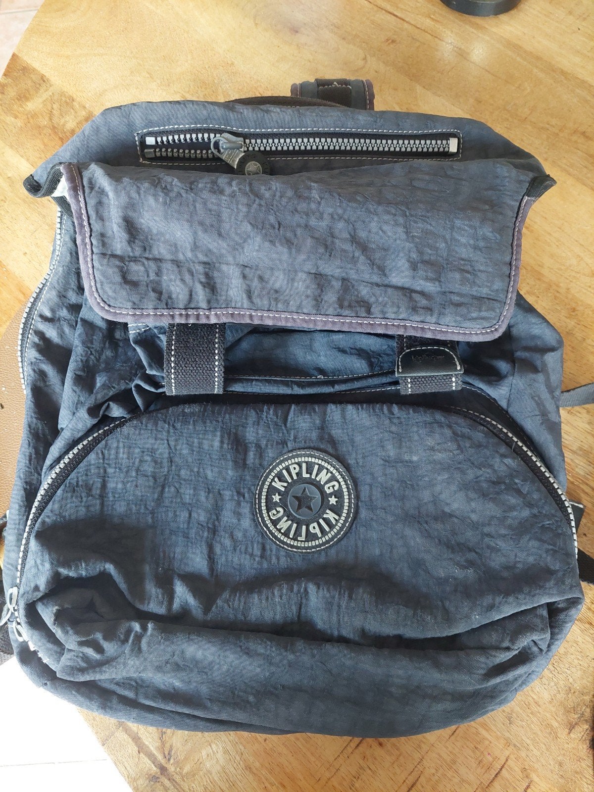 Kipling rugzak met laptopvak en veel opbergruimte, Ophalen of Verzenden, Gebruikt, Kipling, 30 tot 45 cm