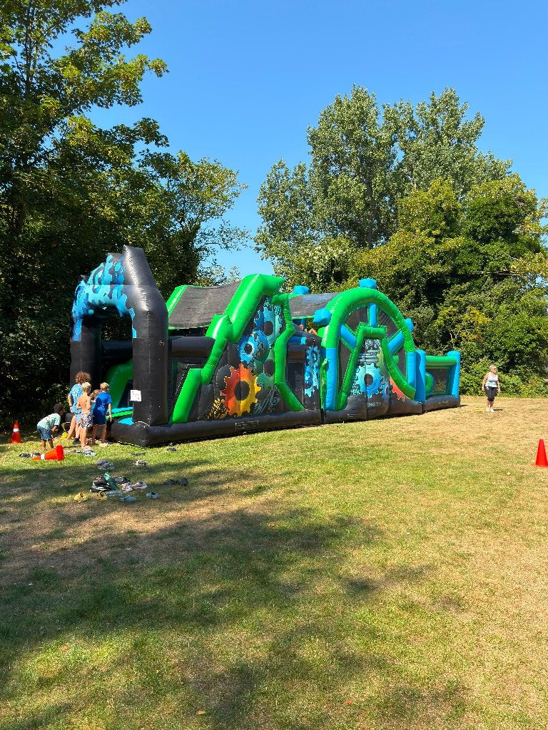 Springkussen luchtkussen luchtkasteel huren verhuur, Hobby en Vrije tijd, Ophalen, Zo goed als nieuw, Overige