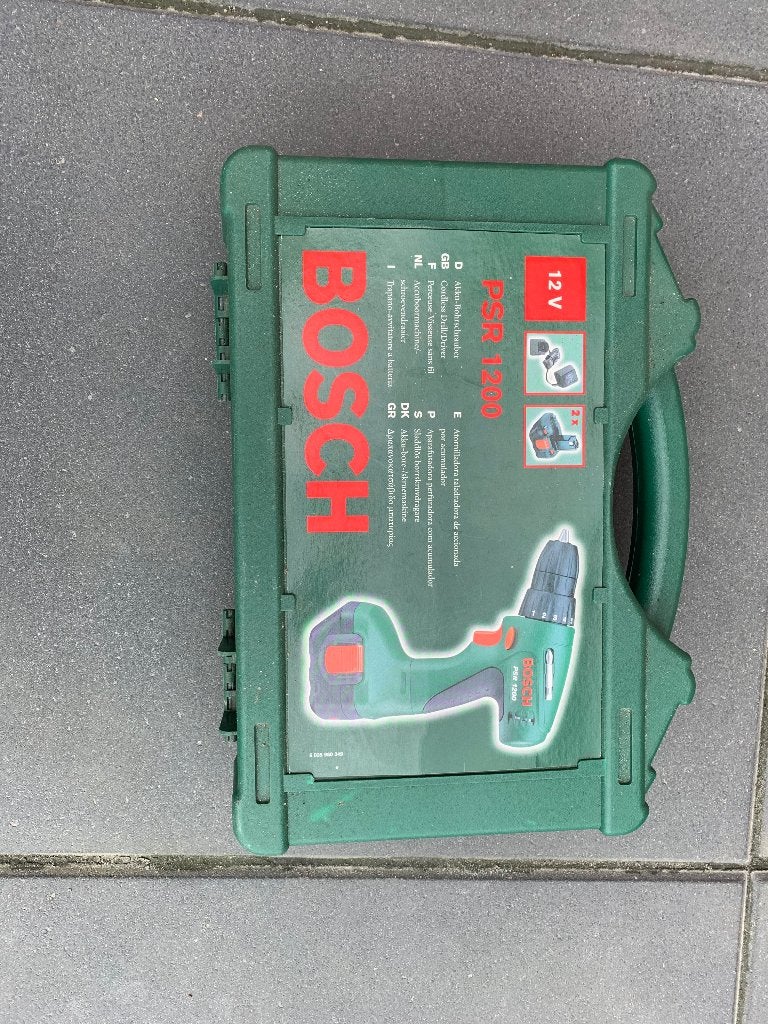Gereedschap, Doe-het-zelf en Verbouw, Ophalen, Gebruikt, Accuboormachine, Bosch