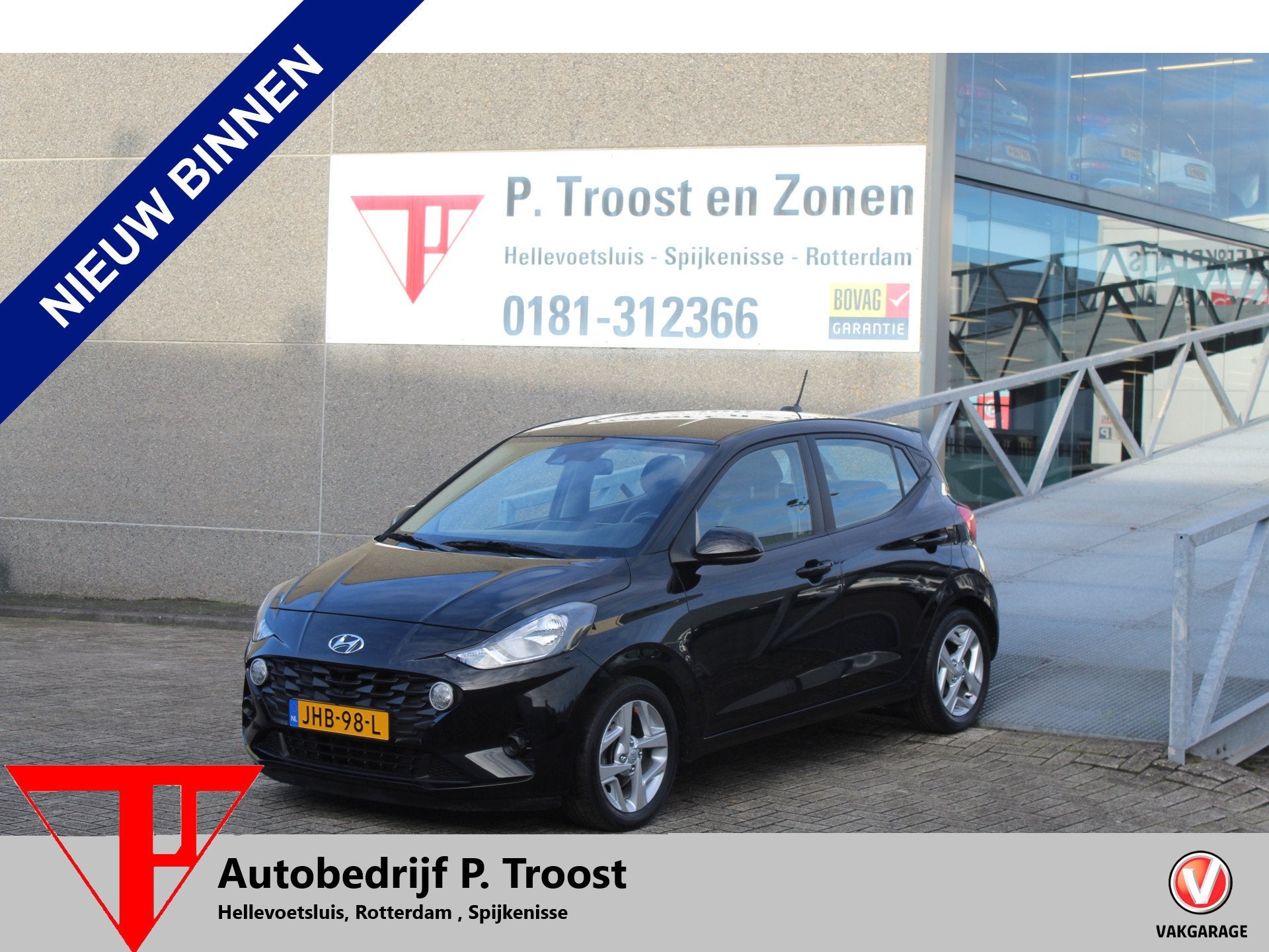 Hyundai i10 1.0 Comfort Smart 5-zits Automaat/Cruise control, Auto's, 12 maanden, Stof, Gebruikt, 899 kg