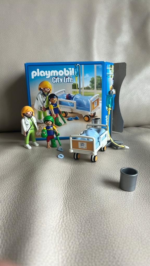 Playmobil City Life Ziekenhuis Kamer 6661, Ophalen of Verzenden, Zo goed als nieuw, Jongen of Meisje