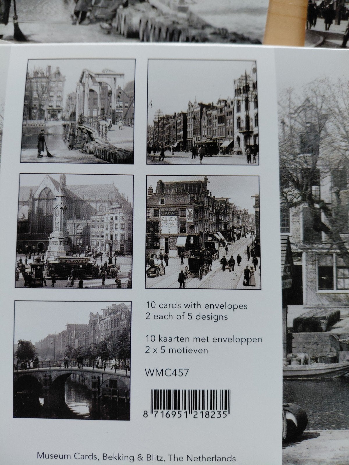 museumkaart met envelop van Am, Verzenden, Envelop