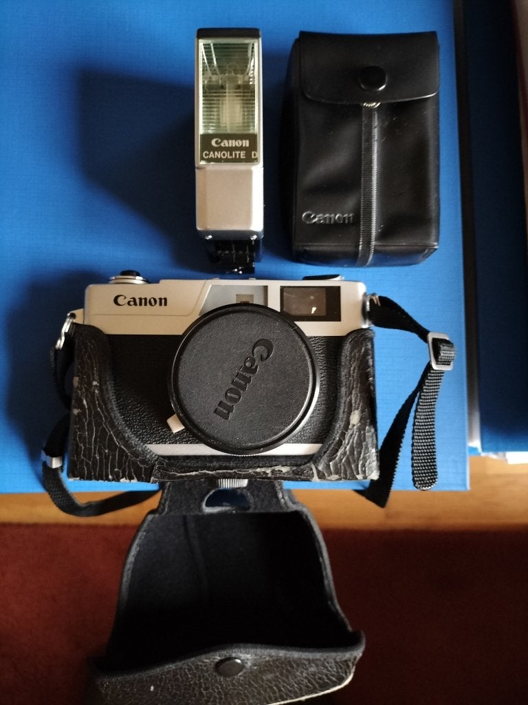 Canonet 28 plus Canolite D flitser, Audio, Tv en Foto, Ophalen of Verzenden, Zo goed als nieuw, Compact, Overige Merken