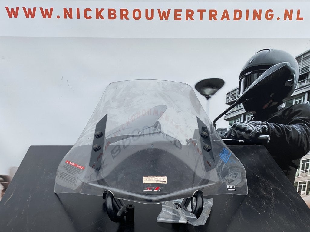 Hoog model windscherm Gilera fuoco helder, Niet ingevuld, Gebruikt, Niet ingevuld, Niet ingevuld