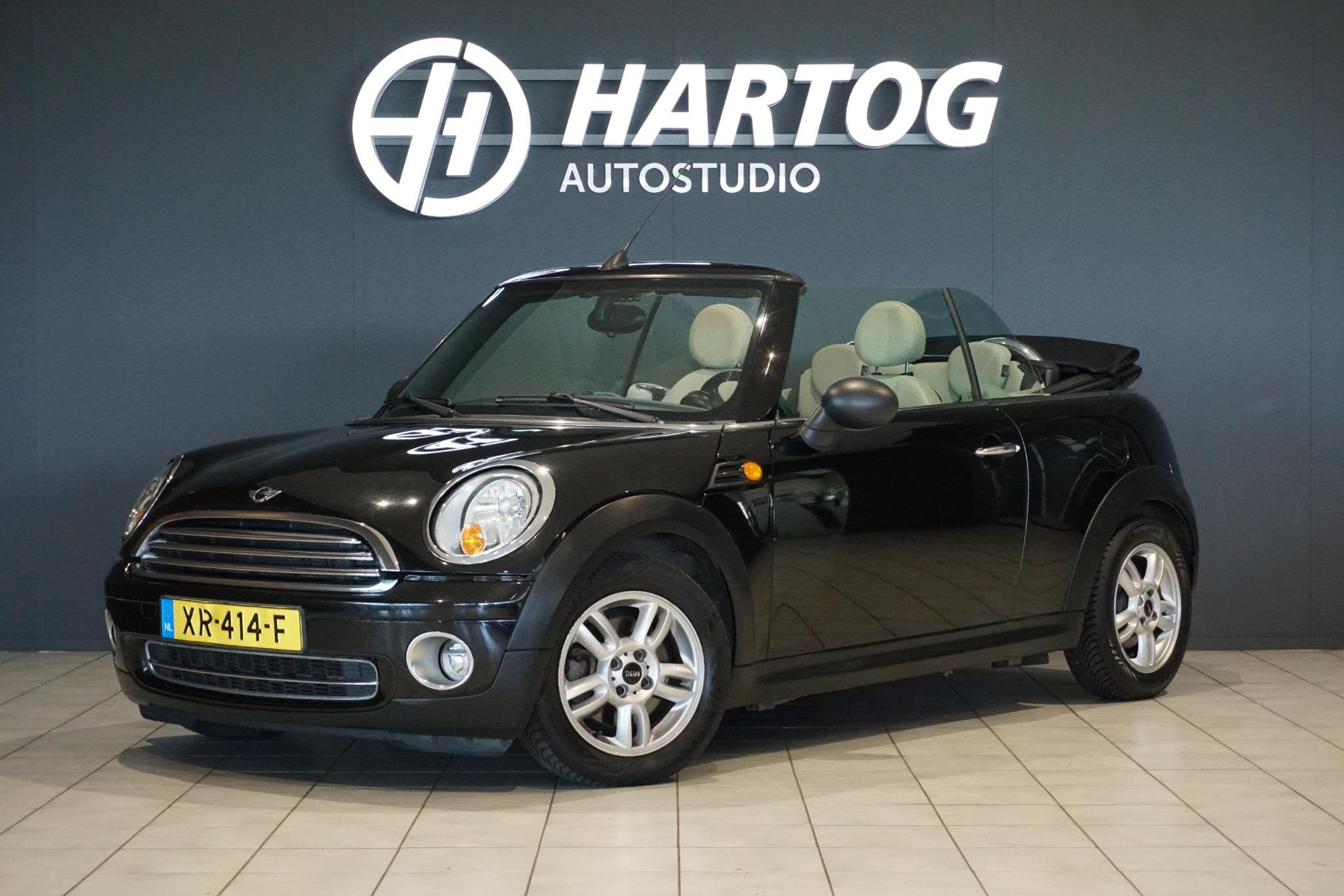 MINI Cabrio 1.6 One Chili + LEDER / PDC, Auto's, Voorwielaandrijving, Euro 5, Gebruikt, 4 cilinders