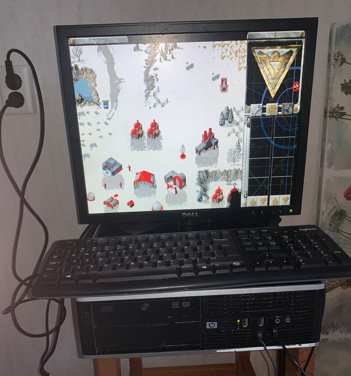HP Desktop PC met Dell Monitor, Toetsenbord en Muis, Ophalen of Verzenden, Gebruikt, Met monitor, Gaming