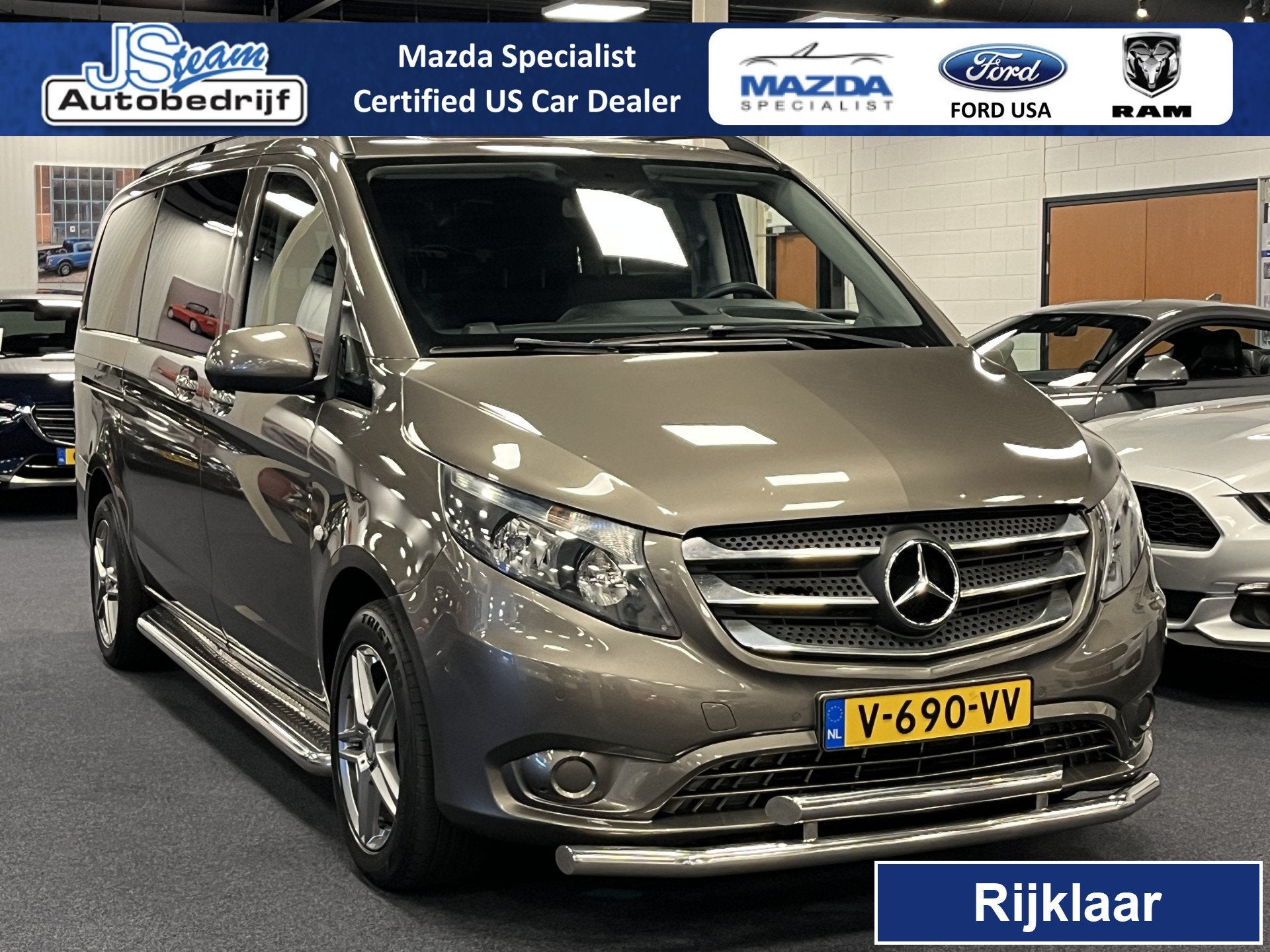 Mercedes-Benz Vito 114 CDI Lang Automaat Dubbele Cabine Comf, 12 maanden, Gebruikt, 4 cilinders, Bedrijf