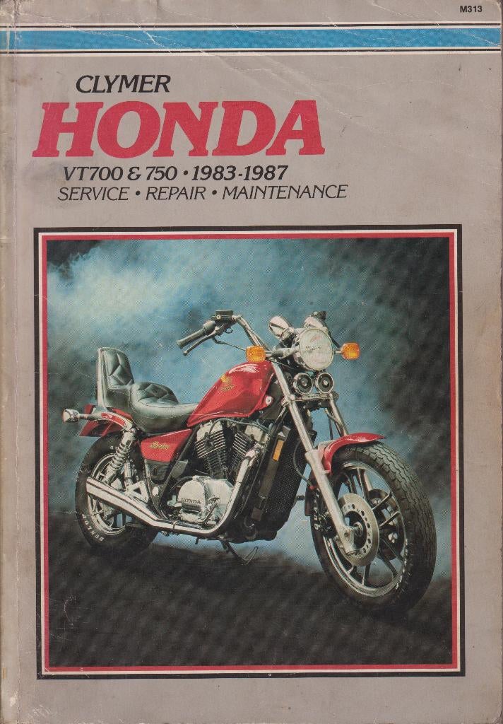 Honda VT700-750 Shadow Service repair Engels1983-1987 Clymer, Ophalen of Verzenden, Gebruikt