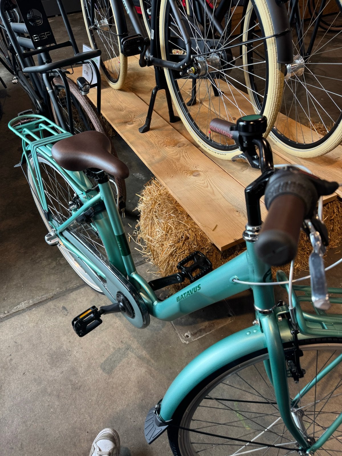 Batavus Damesfiets - Zo goed als nieuw, Fietsen en Brommers, (Extra) lage instap, Velgrem, 47 tot 50 cm, Batavus