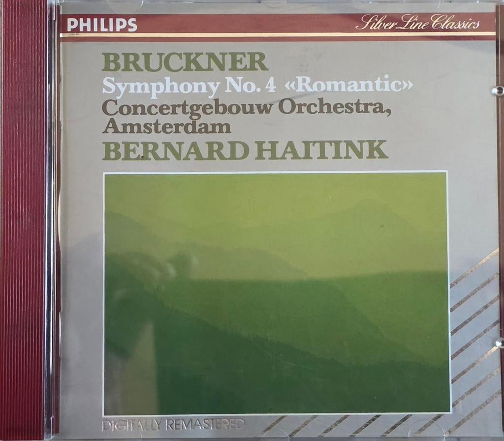 Bruckner: Symfonie 4 'Romantische' - Haitink, Concertgebouw, Ophalen of Verzenden, Romantiek, Gebruikt, Orkest of Ballet