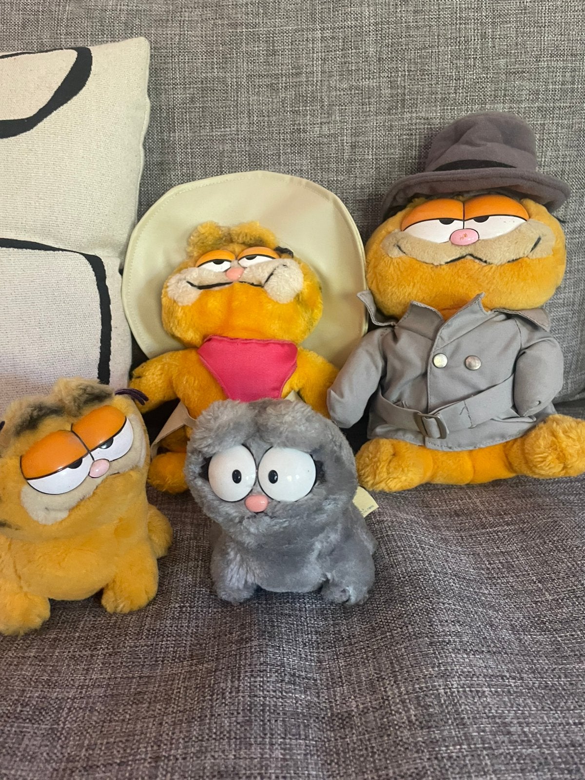 Vintage Garfield knuffels, Ophalen of Verzenden, Zo goed als nieuw, Overige typen