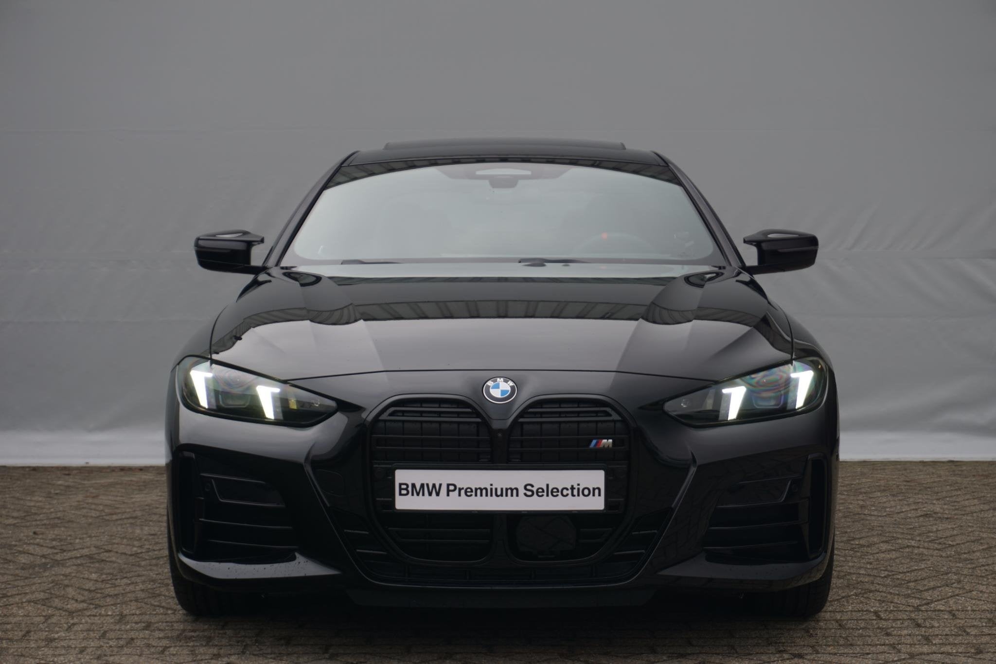 BMW 4 Serie Coupé M440i xDrive M Sport Pro | Schuif-/kantel, Auto's, 4-Serie, Met garantie (alle), 4 stoelen, Zwart