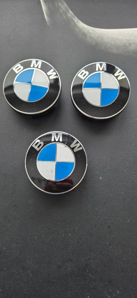 Originele BMW meedraaiende naafdoppen, Auto diversen, Ophalen of Verzenden, Zo goed als nieuw