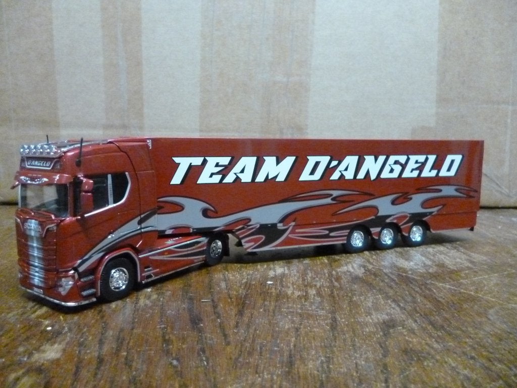 Tekno Scania Next Gen Team D 'Angelo, Ophalen of Verzenden, Nieuw, Bus of Vrachtwagen, Tekno