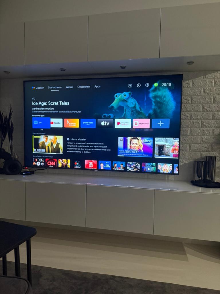 Sony 75 ınch tv, Audio, Tv en Foto, Televisies, 50 Hz, Ophalen of Verzenden, Zo goed als nieuw, Sony