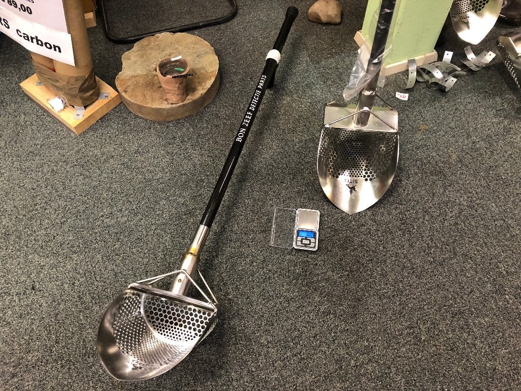 Recreatieplas sito zeef 115cm steel 30mm Metaaldetector, Ophalen of Verzenden, Nieuw