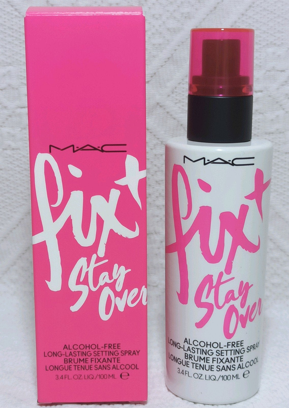 MAC Fix+Stay Over Alcohol Free Long Lasting Setting Spray, Verzenden, Nieuw, Gehele gezicht, Make-up