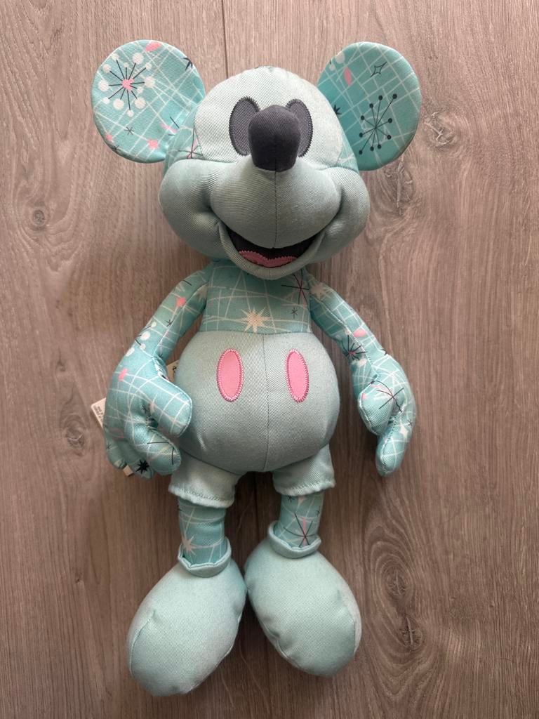 Disney limited Mickey Mouse Memories Pluche - Serie 5/12, Muis, Disney, Disney, Blauw
