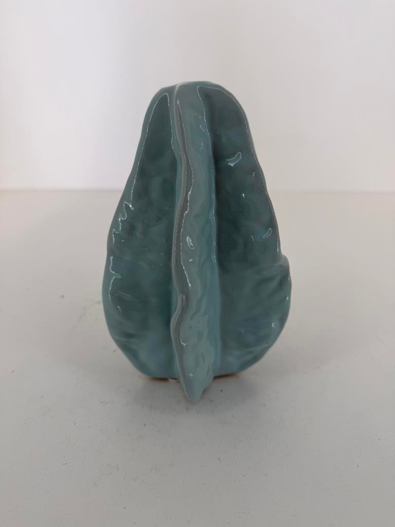 PTMD keramieken designvaasje, Ophalen of Verzenden, Overige kleuren, Aardewerk of Porselein, Minder dan 50 cm