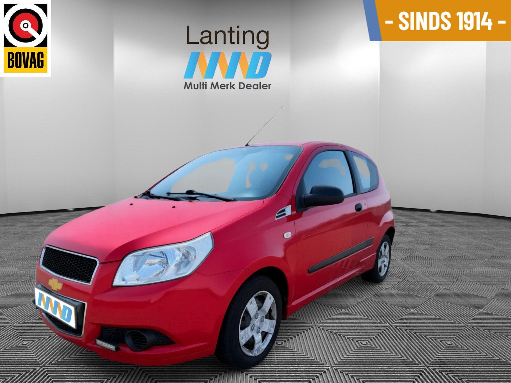 Chevrolet Aveo 1.2 16V L APK t/m 2-2027, Auto's, Voorwielaandrijving, 1005 kg, Stof, 4 cilinders