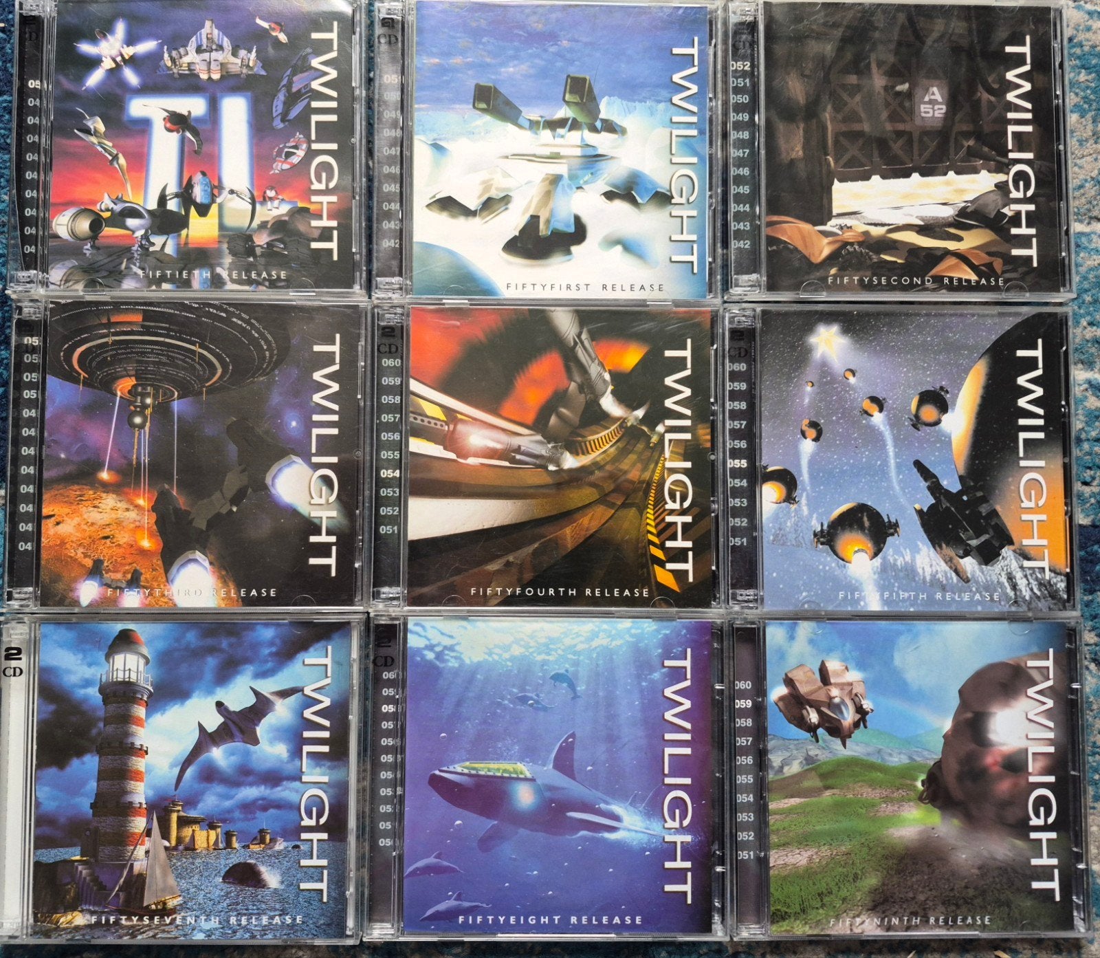 Twilight CD-ROM Collectie (9 stuks) 50-55, 57-59, Spelcomputers en Games, Games | Pc, Gebruikt, Overige genres, 1 speler, Ophalen of Verzenden