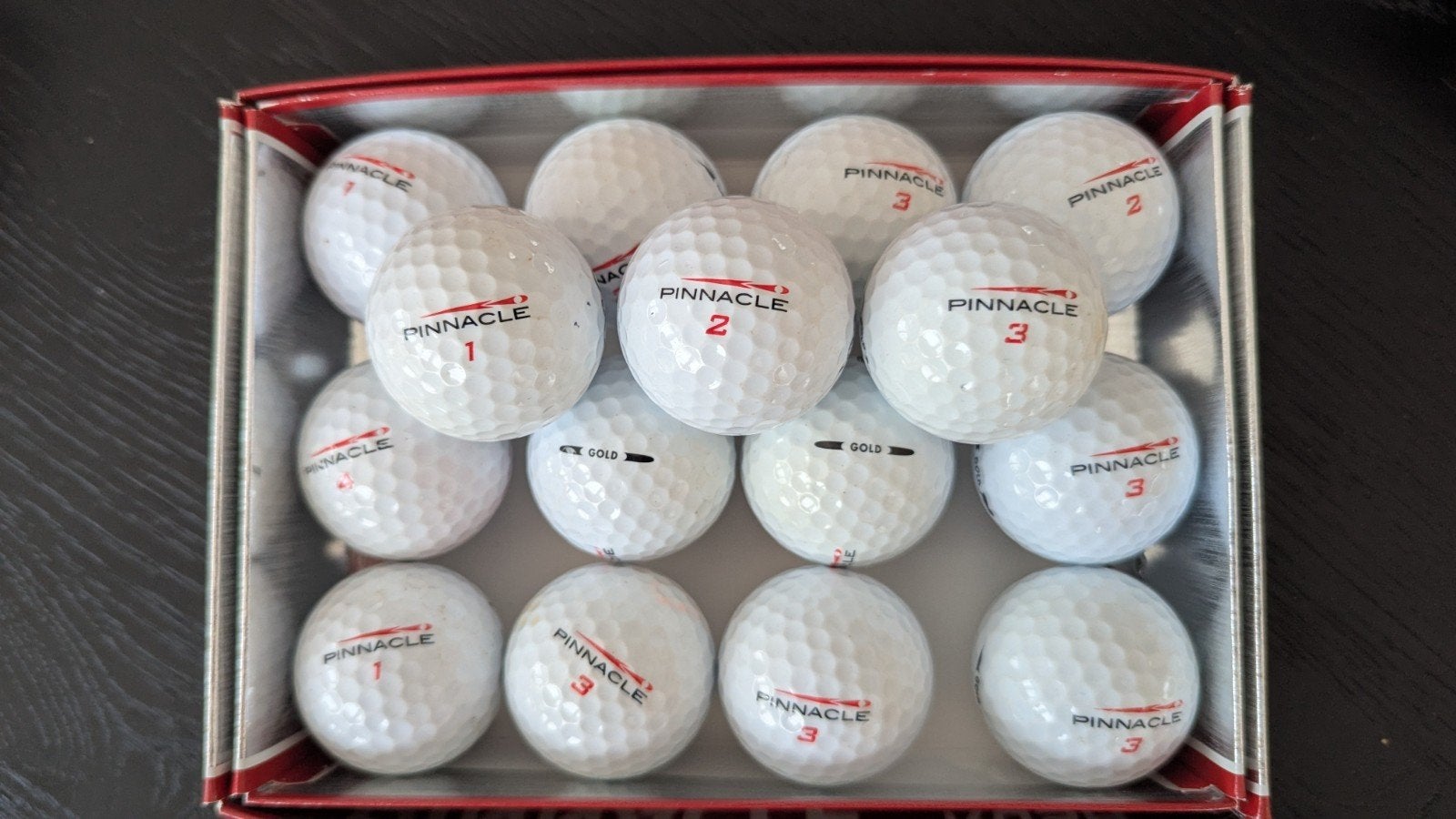 15 gebruikte golfballen - goede kwaliteit, Ophalen of Verzenden, Gebruikt, Bal(len), Overige merken