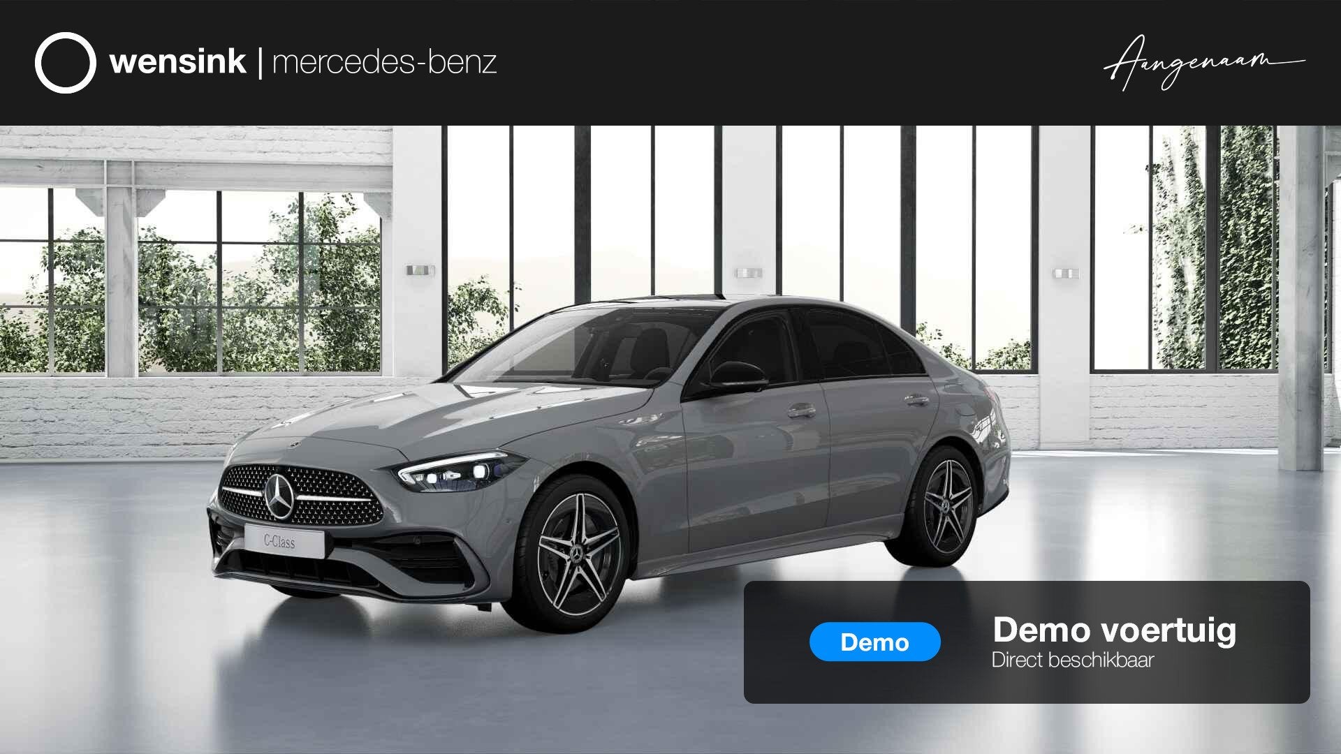 Mercedes-Benz C-Klasse 300e Business Solution AMG | Trekhaak, Auto's, Automaat, Achterwielaandrijving, 1800 kg, 4 cilinders
